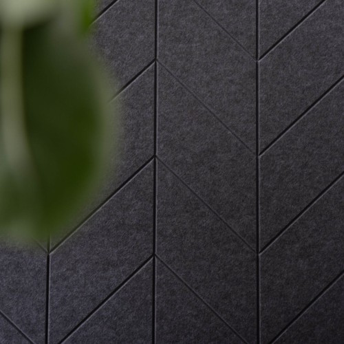 Produkt: Panel akustyczny, Frez: Jodelka, Kolor: Shark