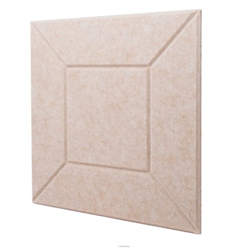 Produkt: Płytka akustyczna Kwadrat/Kwadrat,  Kolor: Papyrus