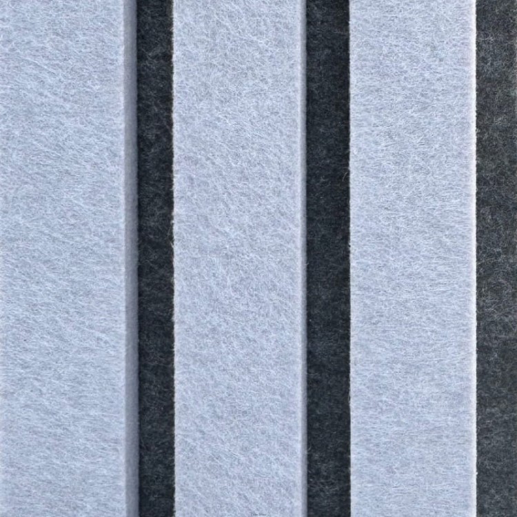 Produkt: Lamele akustyczne, Podkład: Shark. Lamel: Ciment