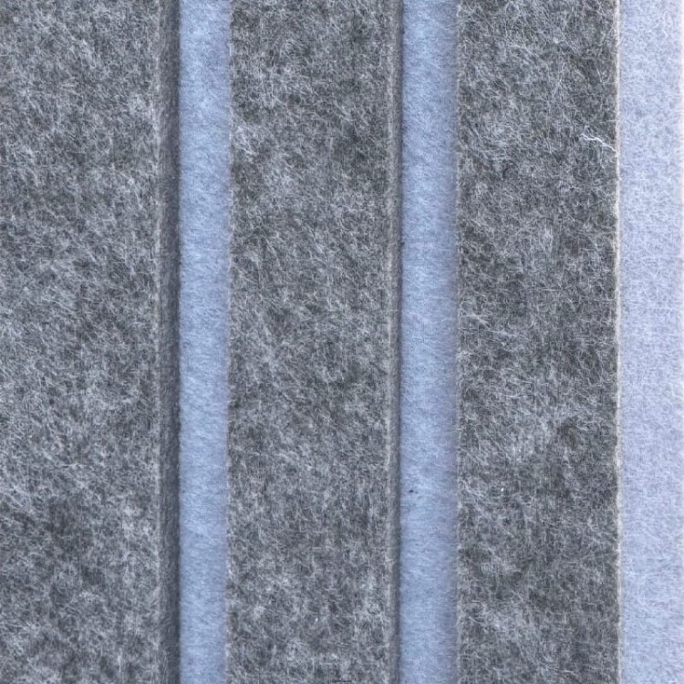 Produkt: Lamele akustyczne, Podkład: Ciment. Lamel: Brain