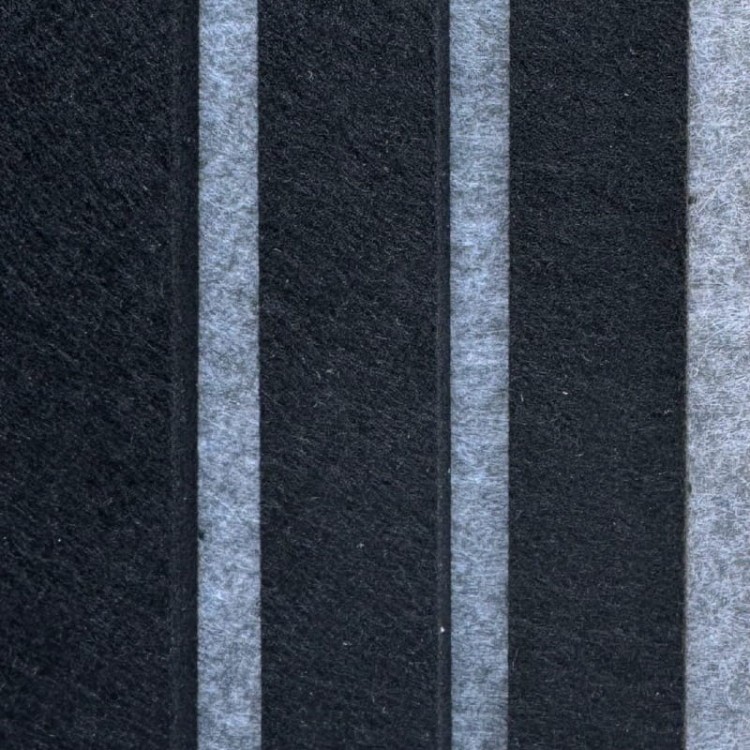 Produkt: Lamele akustyczne, Podkład: Brain. Lamel: Black