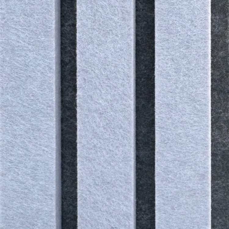 Produkt: Lamele akustyczne, Podkład: Shark. Lamel: Ciment