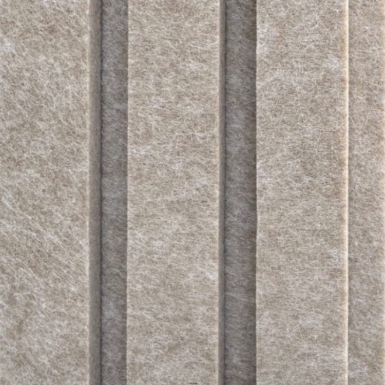 Produkt: Lamele akustyczne, Podkład: Dune. Lamel: Dune