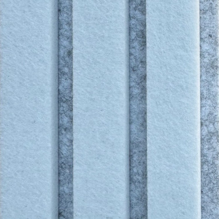 Produkt: Lamele akustyczne, Podkład: Plaster. Lamel: White