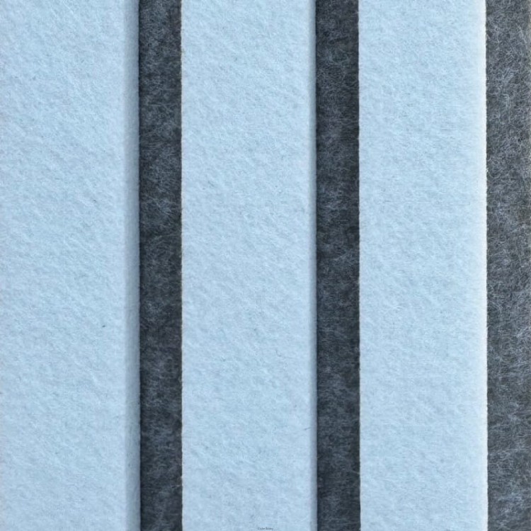 Produkt: Lamele akustyczne, Podkład: Brain. Lamel: White