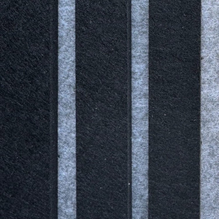 Produkt: Lamele akustyczne, Podkład: Brain. Lamel: Black