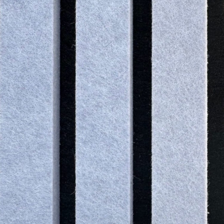 Produkt: Lamele akustyczne, Podkład: Black. Lamel: Ciment