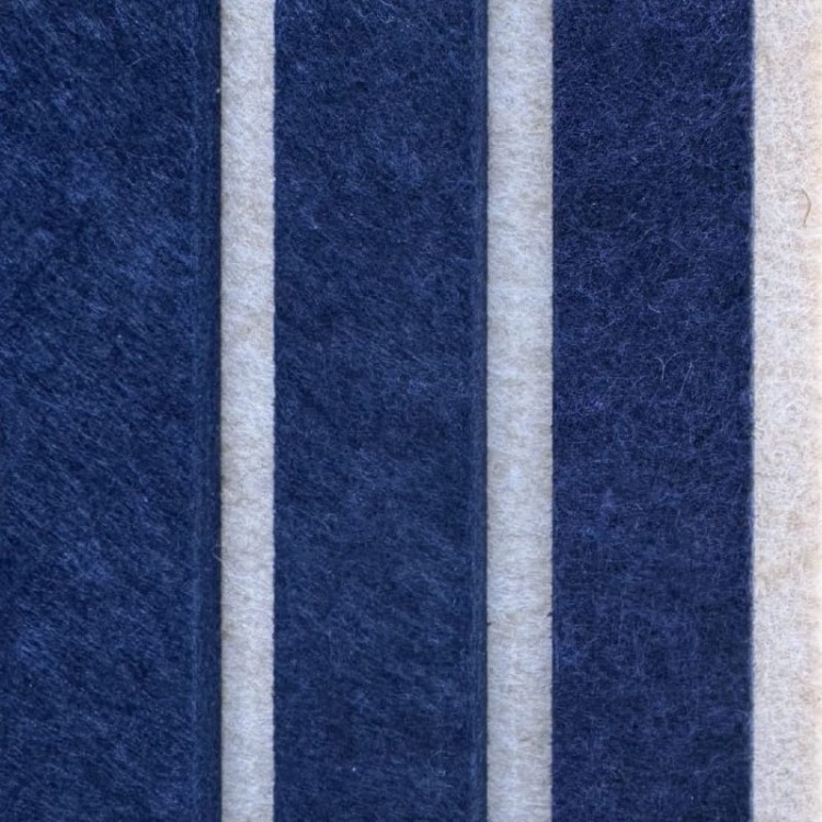 Produkt: Lamele akustyczne, Podkład: Papyrus. Lamel: Aster