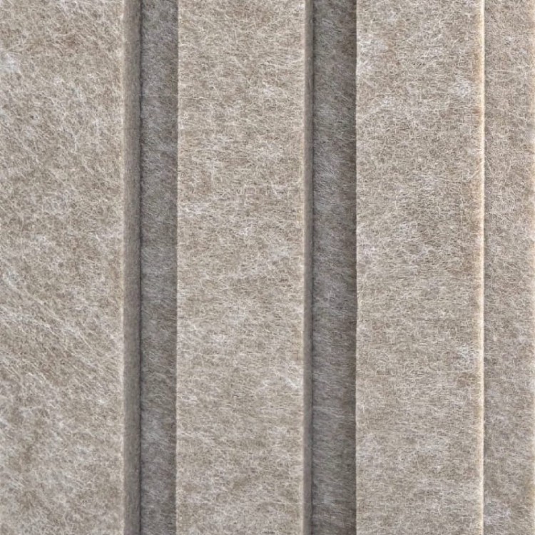 Produkt: Lamele akustyczne, Podkład: Dune. Lamel: Dune