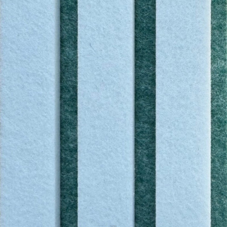 Produkt: Lamele akustyczne, Podkład: Basilico. Lamel: White