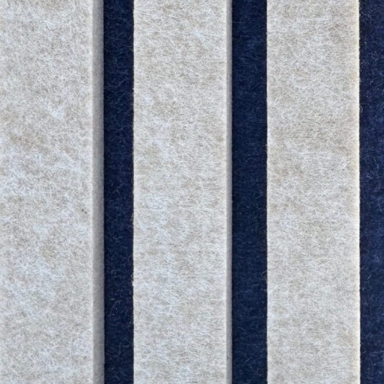 Produkt: Lamele akustyczne, Podkład: Aster. Lamel: Papyrus