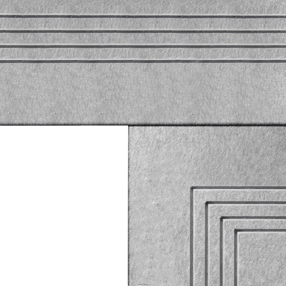 Produkt:Panel akustyczny -  Listwa Anglia, Kolor: Ciment