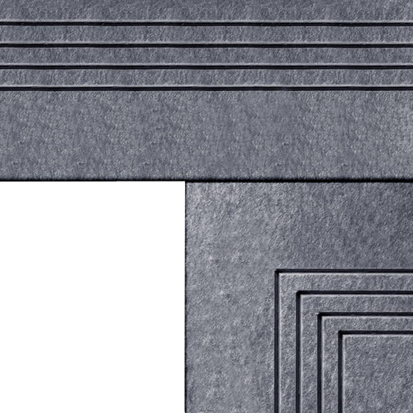 Produkt:Panel akustyczny -  Listwa Anglia, Kolor: Brain