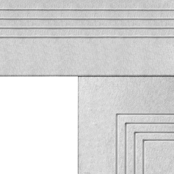 Produkt:Panel akustyczny -  Listwa Anglia, Kolor: White