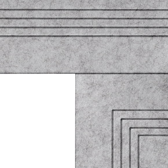 Produkt:Panel akustyczny -  Listwa Anglia, Kolor: Plaster