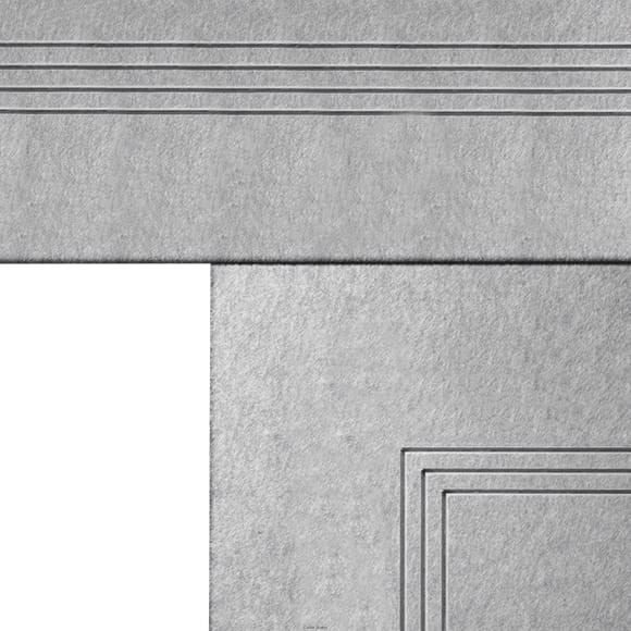 Produkt:Panel akustyczny -  Listwa Francja, Kolor: Ciment