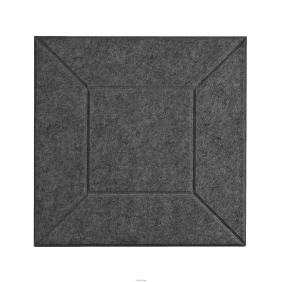 Produkt: Płytka akustyczna Kwadrat/Kwadrat,  Kolor: Shark