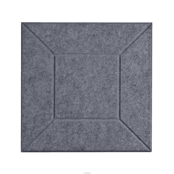 Produkt: Płytka akustyczna Kwadrat/Kwadrat, Kolor: Brain