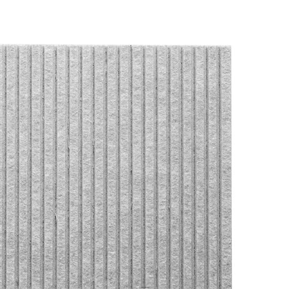 Produkt: Panel akustyczny, Frez: Sztruks, Kolor: Ciment