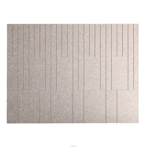 Produkt: Panel akustyczny, Frez: Matrix, Kolor: Papyrus