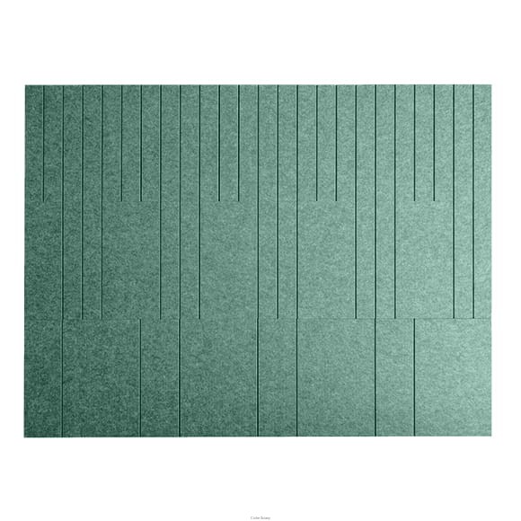 Produkt: Panel akustyczny, Frez: Matrix, Kolor: Basilico