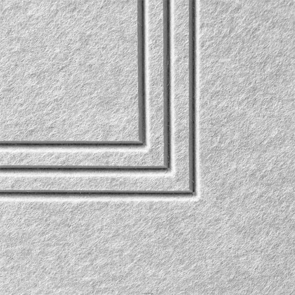 Produkt: Próbka panel akustyczny, Frez: Francja, Kolor: White