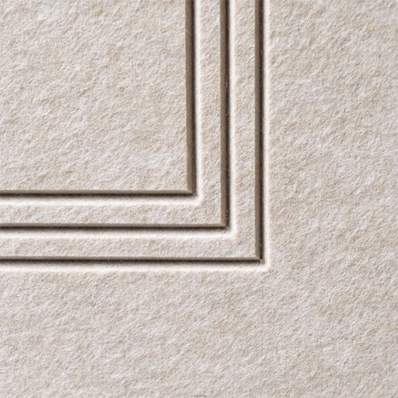 Produkt: Próbka panel akustyczny, Frez: Francja, Kolor: Papyrus