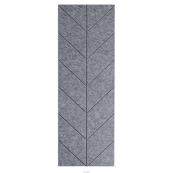 Produkt: Próbka panel akustyczny, Frez: Jodła, Kolor: Brain