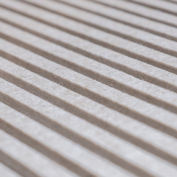 Produkt: Lamele akustyczne,Podkład: Papyrus. Lamel: Papyrus