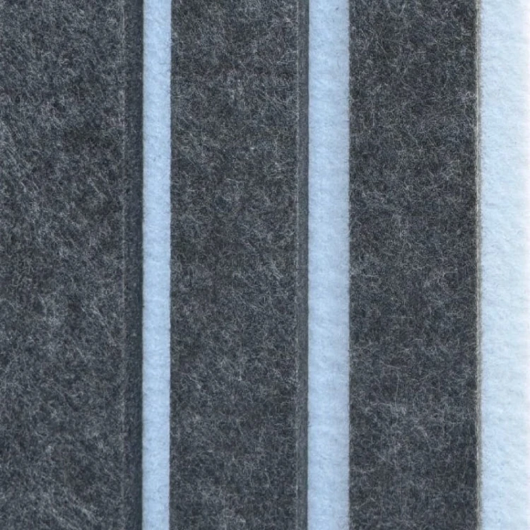 Produkt: Lamele akustyczne, Podkład: White. Lamel: Shark