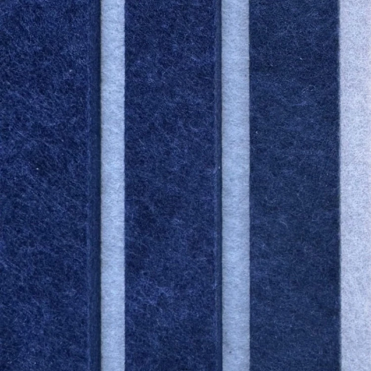 Produkt: Lamele akustyczne, Podkład: Ciment. Lamel: Aster