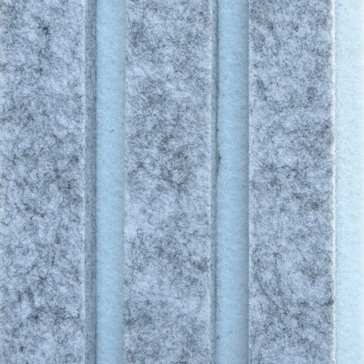 Produkt: Lamele akustyczne, Podkład: White. Lamel: Plaster