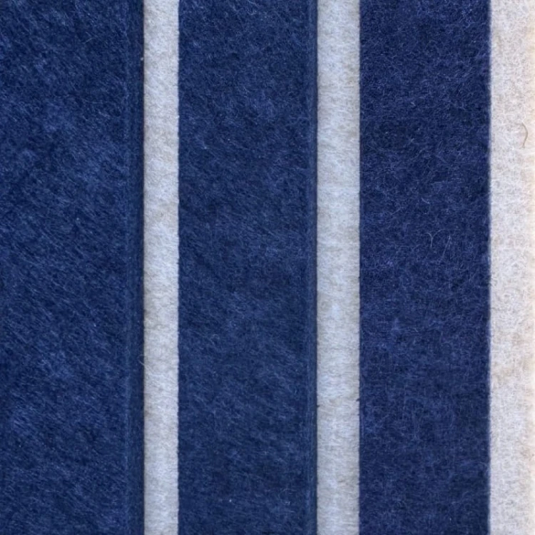 Produkt: Próbka lamele akustyczne, Podkład: Papyrus. Lamel: Aster