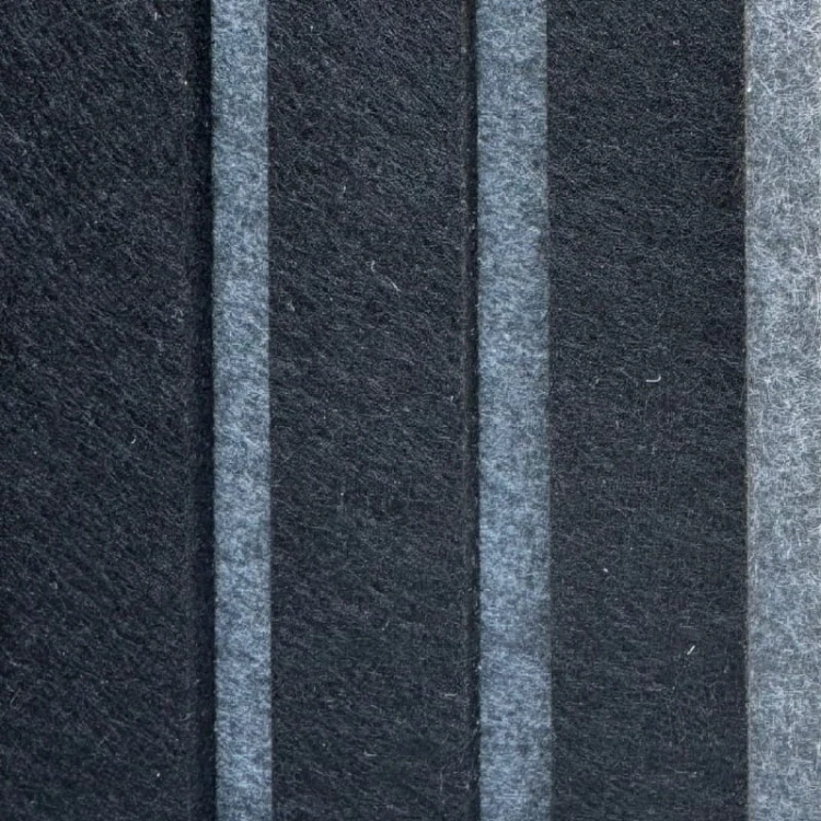 Produkt: Próbka lamele akustyczne, Podkład: Shark. Lamel: Black