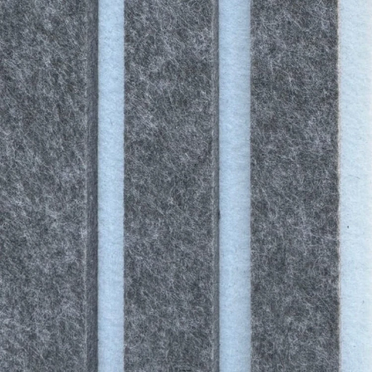 Produkt: Próbka lamele akustyczne, Podkład: White. Lamel: Brain