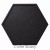 Produkt: Płytka akustyczna Hexagon 3D, Kolor: Black