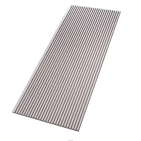 Produkt: Lamele akustyczne, Podkład: Papyrus. Lamel: Papyrus