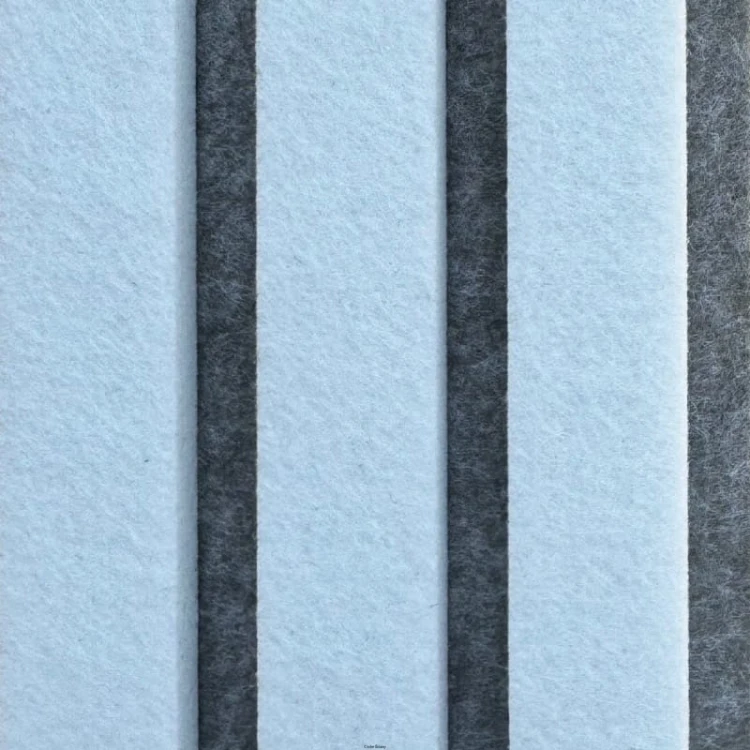 Produkt: Lamele akustyczne, Podkład: Brain. Lamel: White