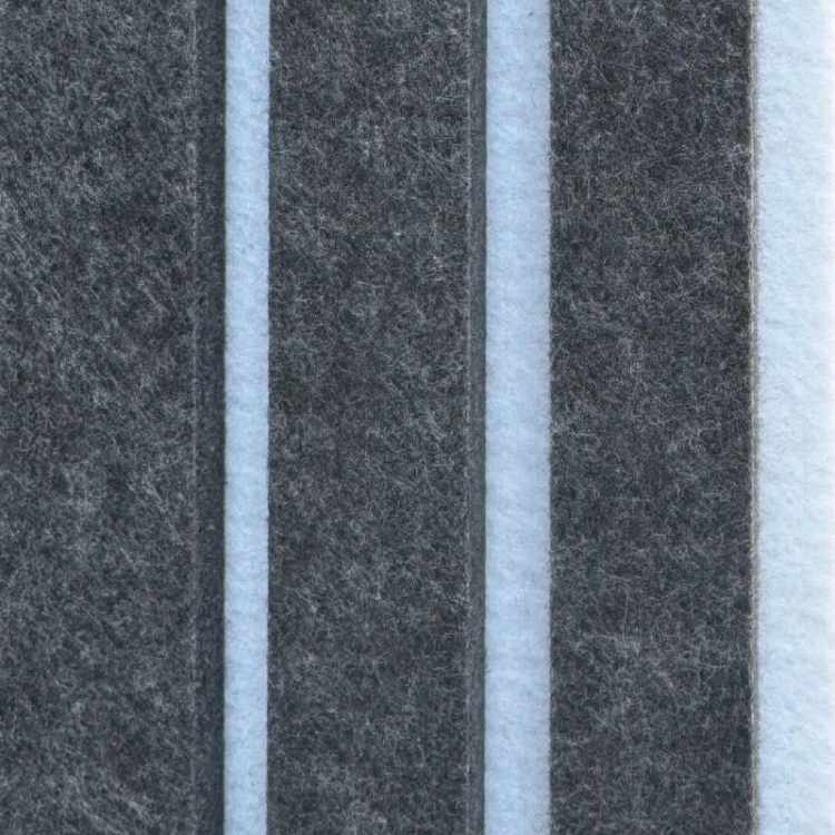 Produkt: Lamele akustyczne, Podkład: White. Lamel: Shark