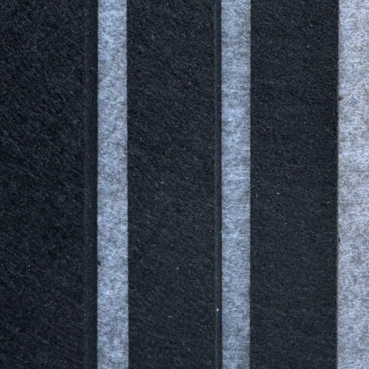 Produkt: Lamele akustyczne, Podkład: Brain. Lamel: Black