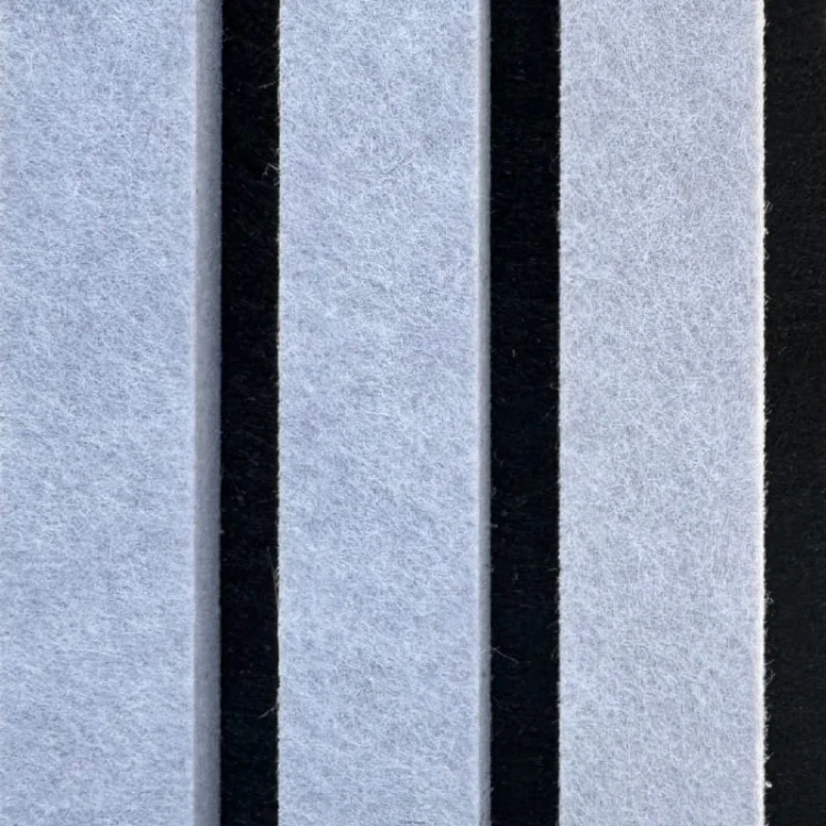 Produkt: Lamele akustyczne, Podkład: Black. Lamel: Ciment
