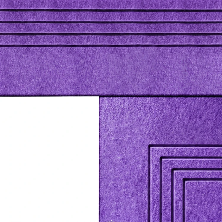 Produkt:Panel akustyczny -  Listwa Anglia, Kolor: Viola