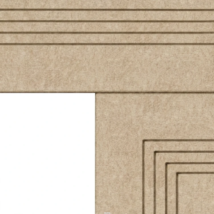 Produkt:Panel akustyczny -  Listwa Anglia, Kolor: Dune