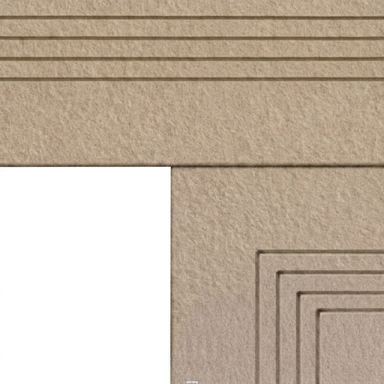 Produkt:Panel akustyczny -  Listwa Anglia, Kolor: Cappuccino