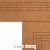 Produkt:Panel akustyczny -  Listwa Anglia, Kolor: Caramel