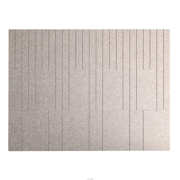 Produkt: Panel akustyczny, Frez: Matrix, Kolor: Papyrus