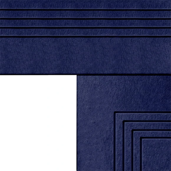 Produkt:Panel akustyczny -  Listwa Anglia, Kolor: Aster