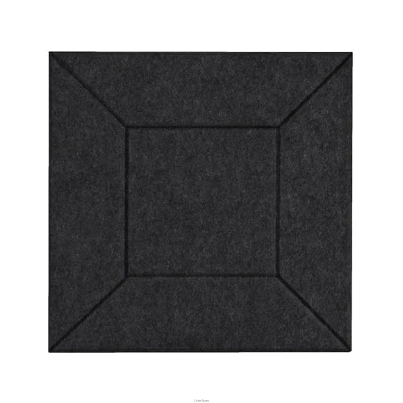 Produkt: Płytka akustyczna Kwadrat/Kwadrat,  Kolor: Black