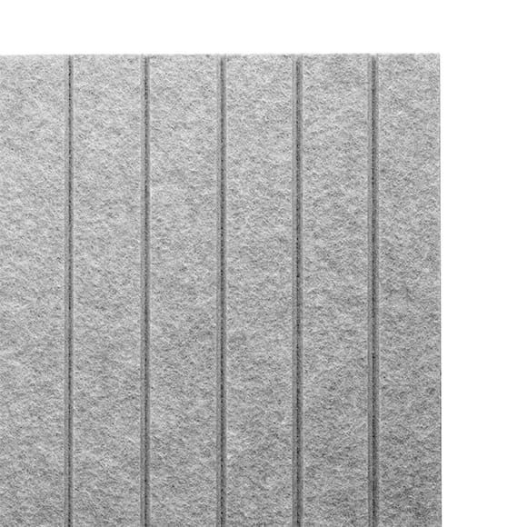 Produkt: Panel akustyczny, Frez: Struny, Kolor: Ciment
