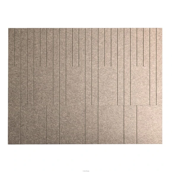 Produkt: Panel akustyczny, Frez: Matrix, Kolor: Dune